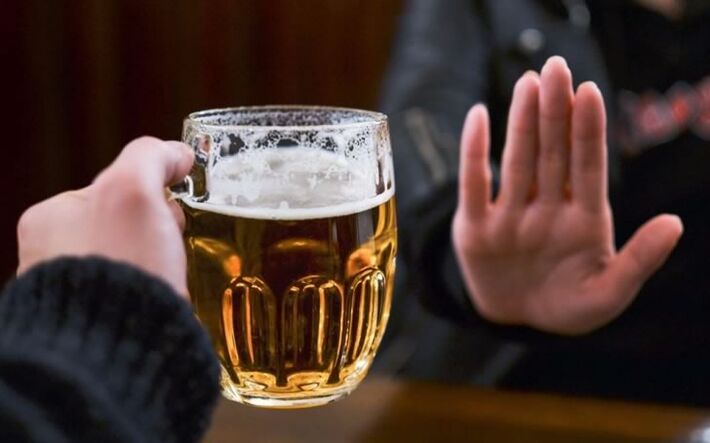 Stop drinking beer